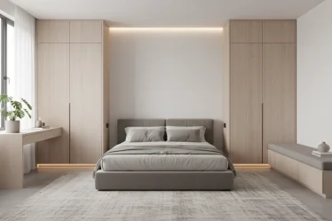 Hidden Wardrobe Designs to Enhance Bedroom Aesthetics and Space