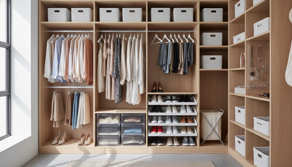 Maximize Small Wardrobe Space for Stylish and Organized Outfits Maximize Small Wardrobe Space for Stylish and Organized Outfits